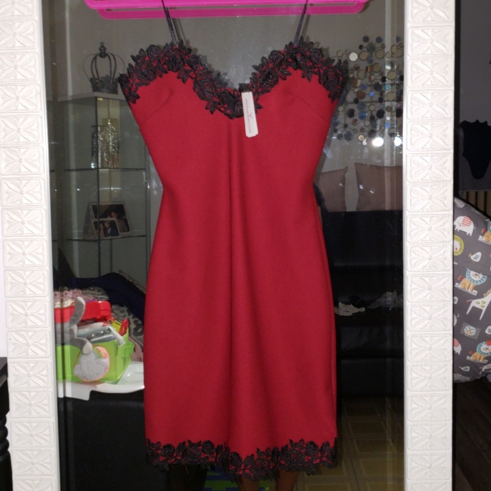 Red dress